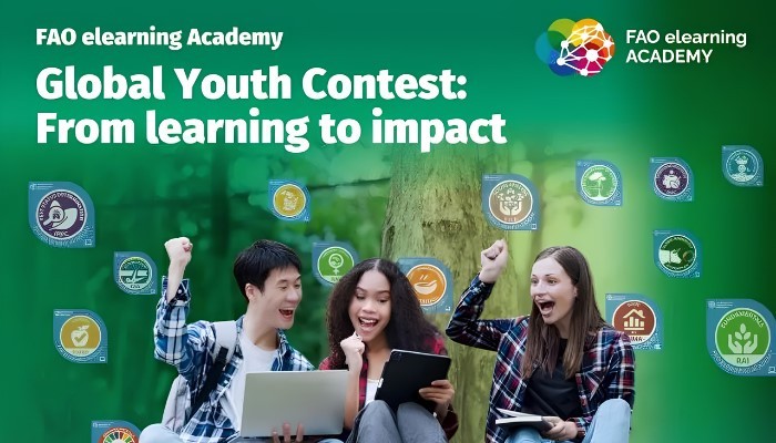 [Toàn Cầu] Cơ Hội Nhận Tài Trợ Toàn Phần Đến Ý Từ Cuộc Thi "Global Youth: From Learning To Impact" Do FAO Tổ Chức 2026 (Miễn Phí Tham Dự)